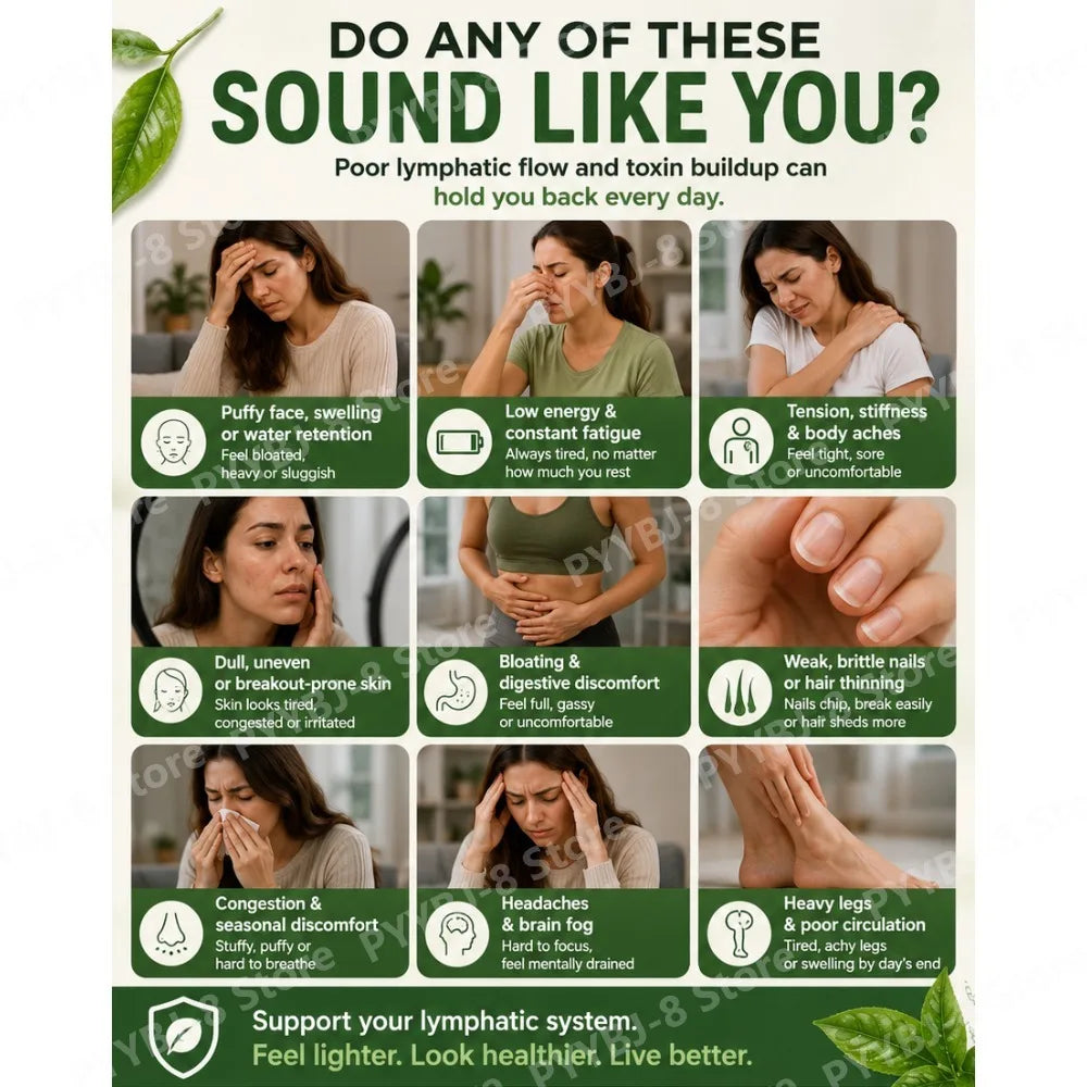 Lymphatic Drainage Drops 60ml Herbal Blend Supplement with Vitamin B12 Dandelion and Plantago Extract Support Lymphatic Health