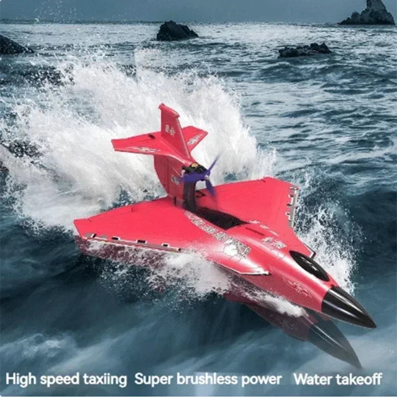 Raptor H650 Fixed Wing Aircraft Water Land Air Brushless Motor Radio-controlled Electric Aircraft Waterproof Foam Ideal for