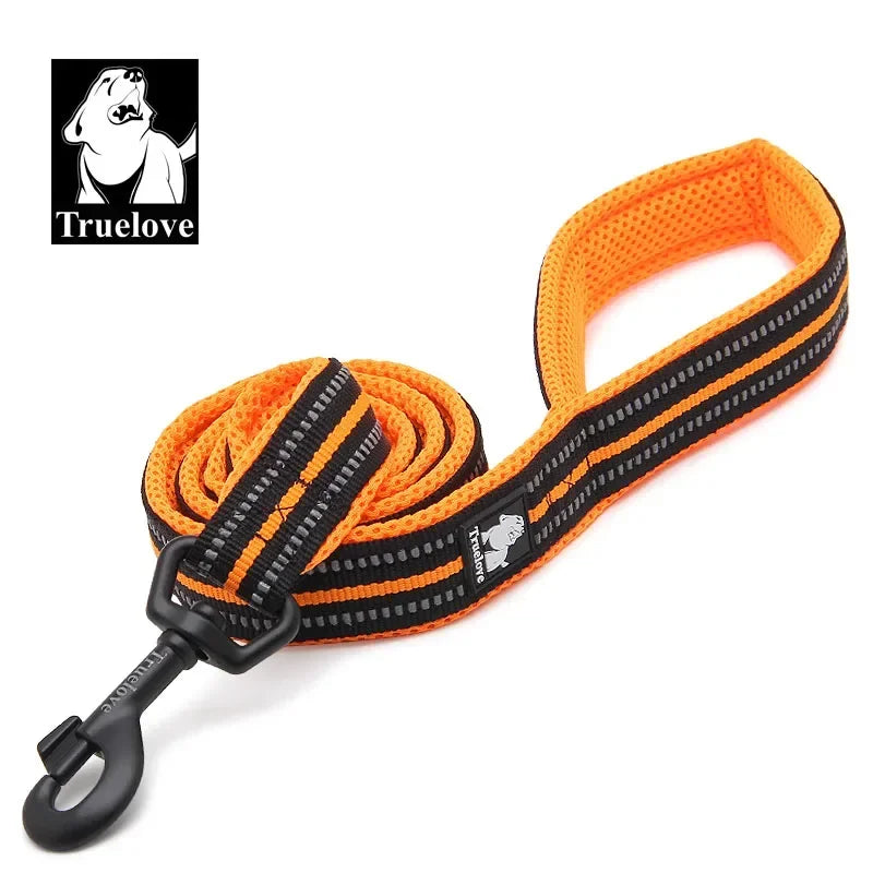 TRUELOVE Soft Pet Leash Reflective Nylon Mesh Padded for Dogs