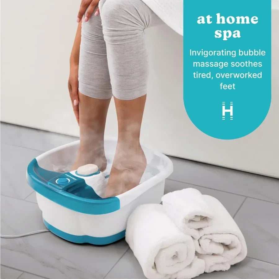 TLXT Bubble Mate Foot Spa Toe Touch Foot Bath