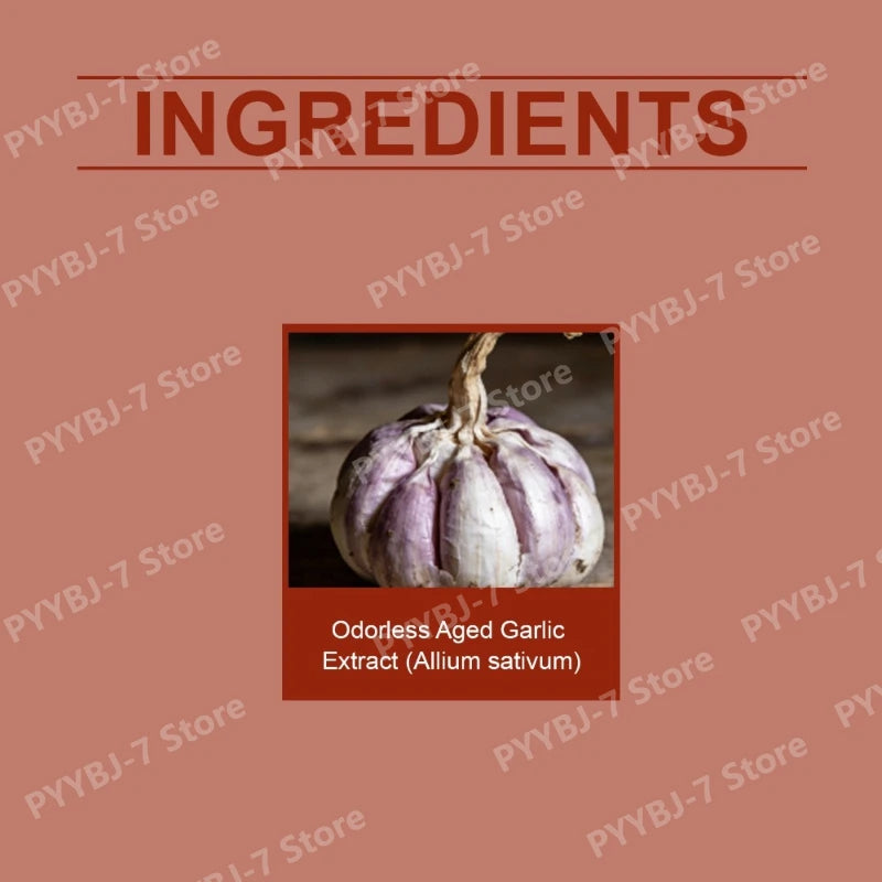 Odorless Aged Garlic Extract 7500mg 60 Softgels, Ajo Envejecido Supplement, Antioxidant & Immune Support, Daily Garlic Softgels